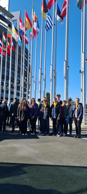 Z WIZYTĄ W PARLAMENCIE EUROPEJSKIM W STRASBURGU